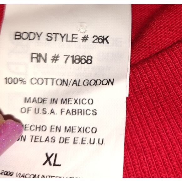 Nickelodeon The Adventures Of SPONGEBOB Red T Shirt ESCAPE FROM VORTEX Kids XL - Picture 16 of 16